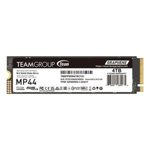 TEAM – Team 4TB MP44 M.2 NVMe Gen4 SSD, M.2 2280, PCIe4, R/W 7400/6900 MB/s, Heat Dissipating Graphene Label