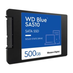 WD – WD 500GB Blue SA510 G3 SSD, 2.5″, SATA3, R/W 560/510 MB/s, 90K/82K IOPS, 7mm