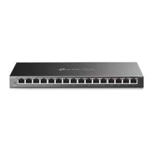 TP-LINK – TP-LINK (TL-SG116E) 16-Port Gigabit Unmanaged Pro Switch, Steel case