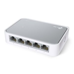 TP-LINK – TP-LINK (TL-SF1005D V16) 5-Port 10/100Mbps Unmanaged Desktop Switch, Plastic Case