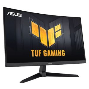 ASUS – Asus 27″ TUF Gaming Curved Monitor (VG27VQ3B), 1920 x 1080, 1ms, 2 HDMI, DP, 180Hz, ELMB SYNC, Freesync, VESA