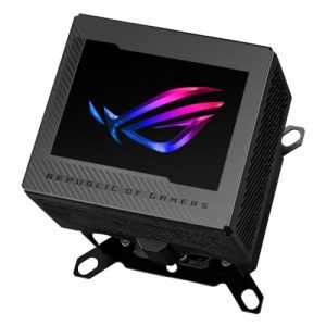 ASUS – Asus ROG Ryujin III WB CPU Water Block, Full-Colour 3.5″ LCD Customisable Screen, Embedded VRM Fan, Black