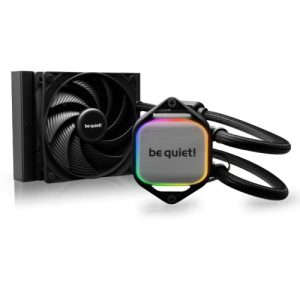 BEQUIET – Be Quiet! Pure Loop 2 120mm Liquid CPU Cooler, 1x Pure Wings 3 PWM Fans, ARGB Cooling Block