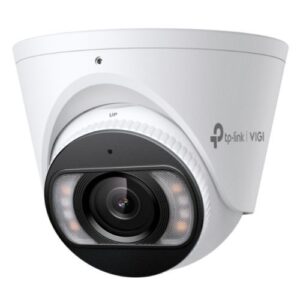 TP-LINK – TP-LINK (InSight S485 2.8MM) VIGI 8MP Full-Colour Turret Network Camera w/ 2.8mm Lens, IP67, PoE, AI Detection/Classification, Two-Way Audio, H.265+