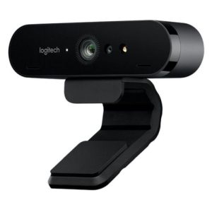 LOGITECH - Logitech BRIO 500 4K UHD 13MP HDR Webcam, USB-A, Light Correction, Privacy Shutter, Noise-Cancelling Mics, Windows Hello Support, Graphite