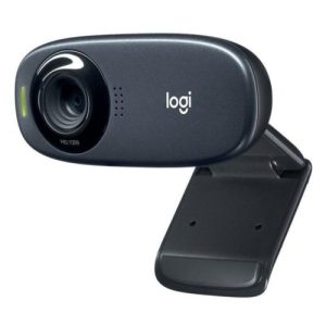 LOGITECH – Logitech C310 HD Webcam, 1.2MP, 720p/30fps, Mic, Widescreen, Auto Light Correction, Mounting Clip